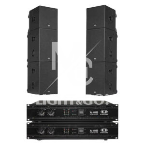 Nagłośnienie Dynacord XA2 (z końcówkami XA4000)